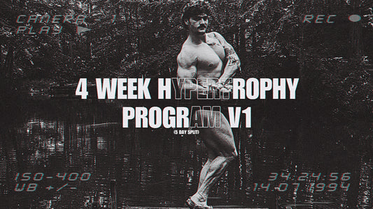 4 Week Hypertrophy Program