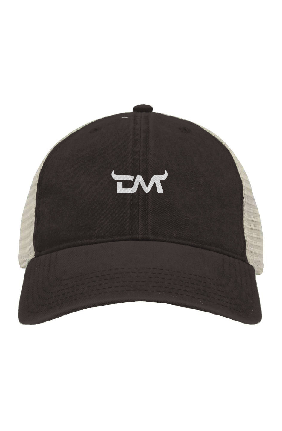 “DM” Pigment-Dyed Trucker Cap