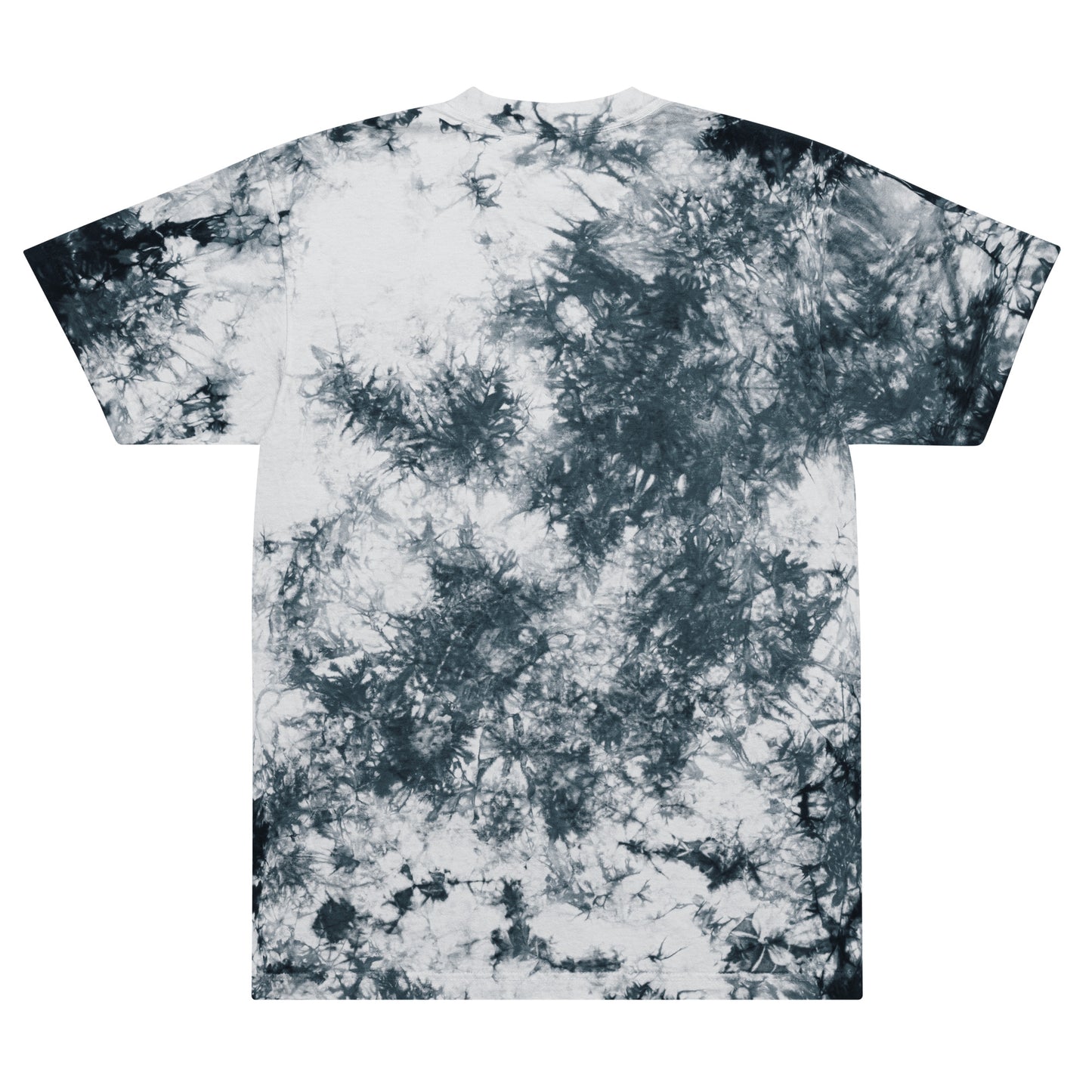 "DM" logo oversized tee in tie-dye