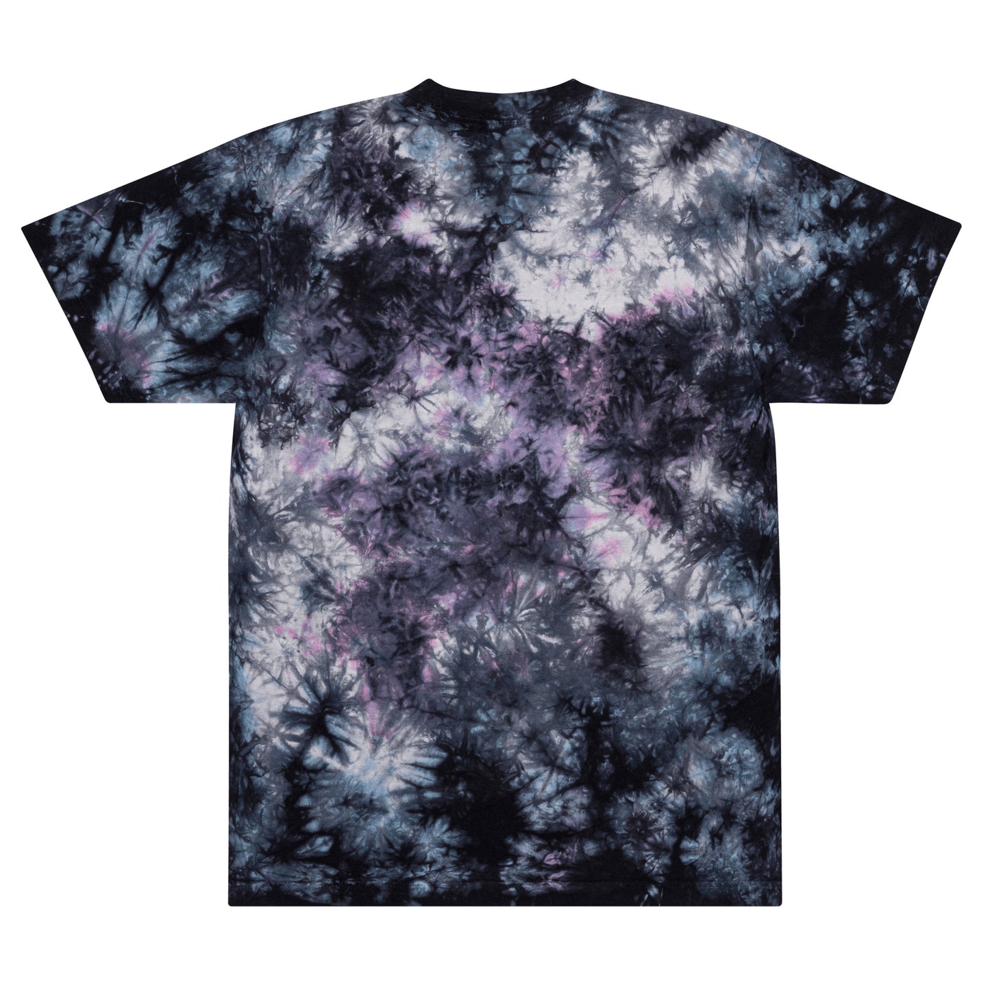 "DM" logo oversized tee in tie-dye